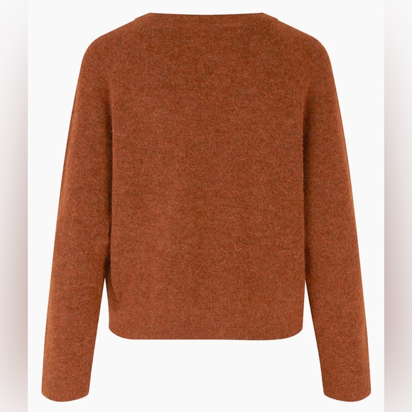 EUC SAMSØE SAMSØE | Nor O-Neck Short | Potter's Clay - Picture 9 of 12